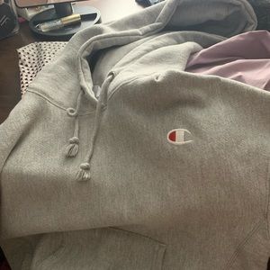 reverse weave brand new champion hoodie